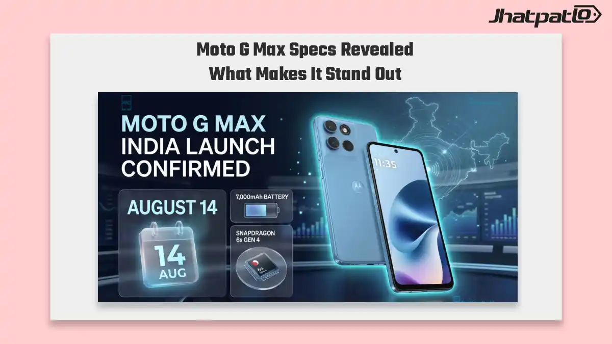 Moto G Max Full Specifications Reveal 7,000mAh Battery and 120Hz Display