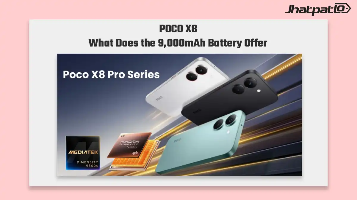 POCO X8 5G launch in India set for Sept. 4 with 9,000mAh battery