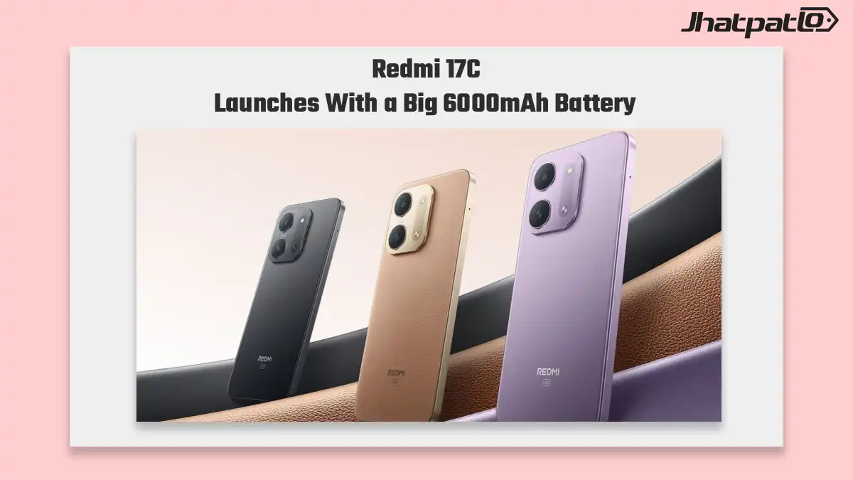  Redmi 17C 5G launched with Dimensity 6300 and 6,000mAh battery
