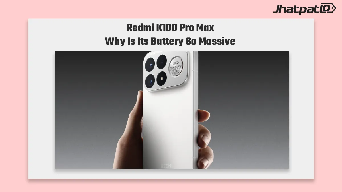 Redmi K100 Pro Max battery reveal with 9,070mAh and 100W charging
