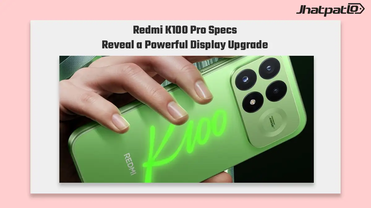 Redmi K100 Pro Snapdragon 8 Elite Gen 5 and 185Hz AMOLED Specs