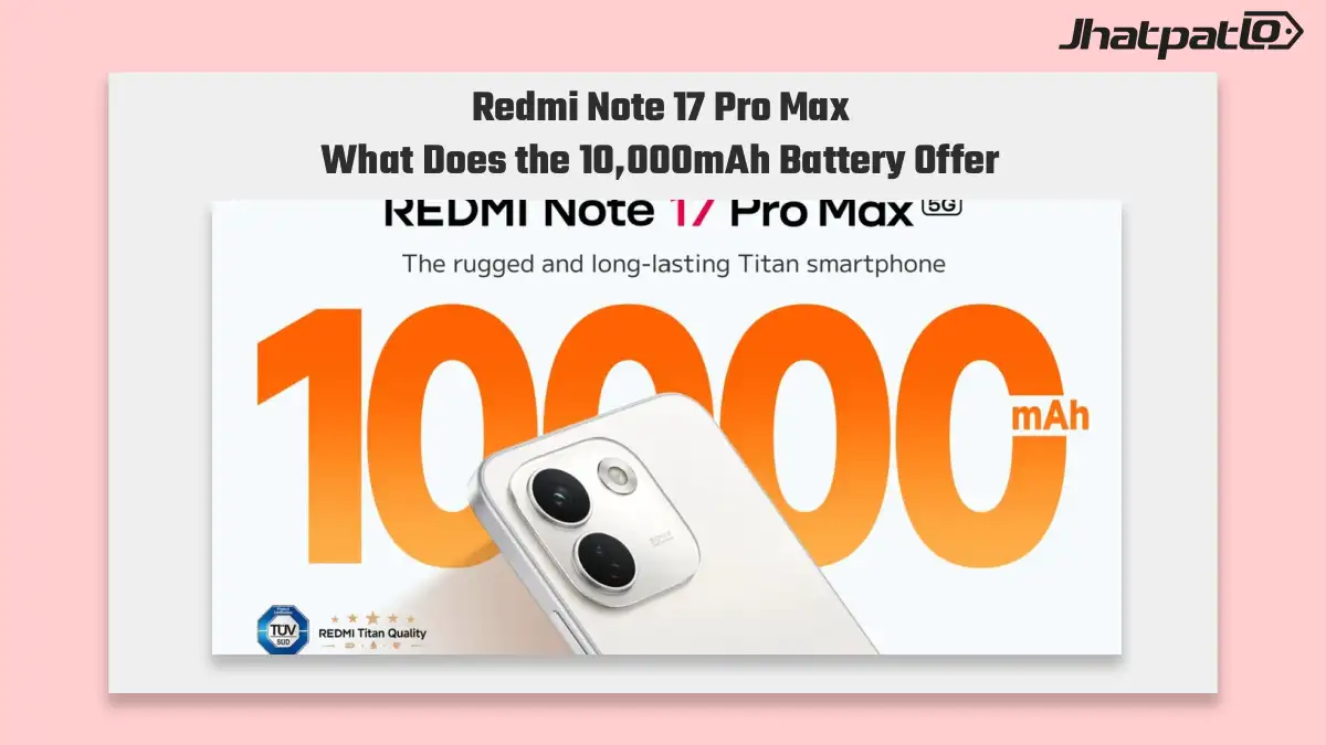  Redmi Note 17 Pro Max 10,000mAh Battery Phone Debuts in Japan