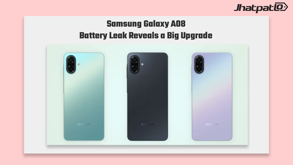 Samsung Galaxy A08 battery capacity Leak Reveals 6,000 mAh Upgrade