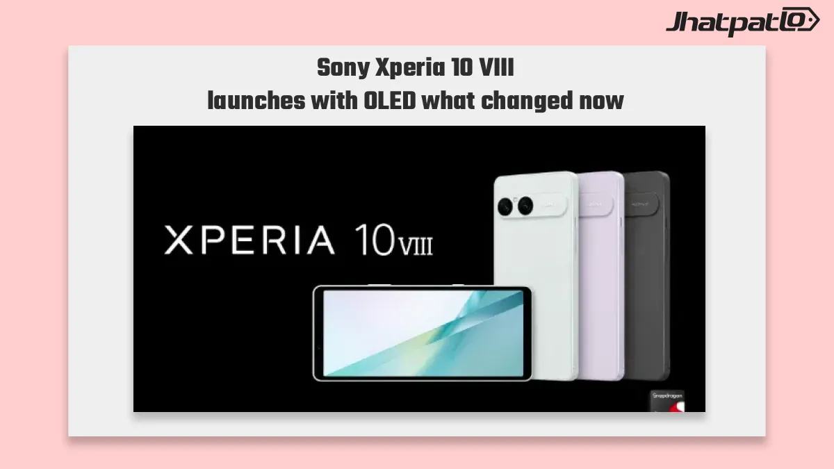  Sony Xperia 10 VIII Brings OLED Display and Snapdragon 6 Gen 3 to the Mid Range
