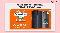 Amazon Great Freedom Sale 2026 refrigerator deals slash prices on Haier LG Samsung