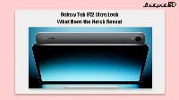 Galaxy Tab S12 Ultra Leak Shows Notch and Dimensity 9500 Signs