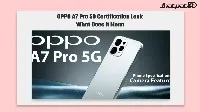 OPPO A7 Pro 5G certifications reveal SIRIM, NBTC and SGS clues