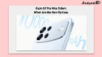 Oppo A7 Pro Max launch date and color options revealed