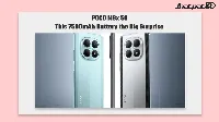 Poco M8x 5G launch India teaser shows 7500mAh battery and 120Hz display