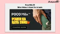 Poco M8x 5G launch India with Snapdragon 4 Gen 5 and 6,000mAh battery