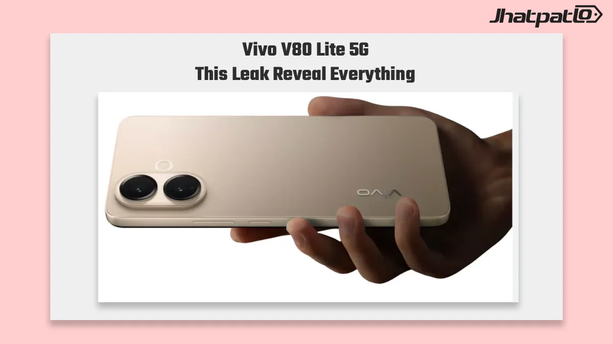 Vivo V80 Lite 5G leaks point to a Google Play listing and launch soon