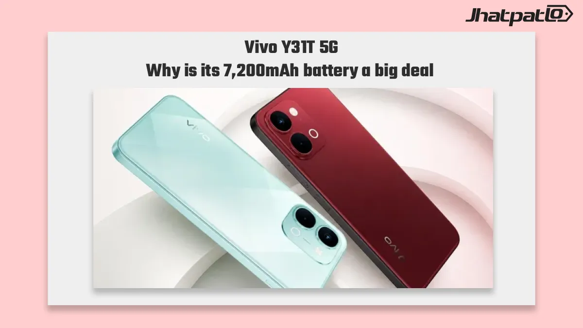 Vivo Y31T 5G launched in India with 7,200mAh battery and 120Hz display