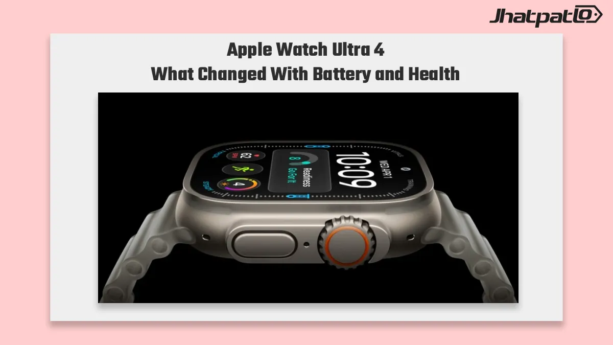  Apple Watch Ultra 4 battery life and health tracking get major upgrades