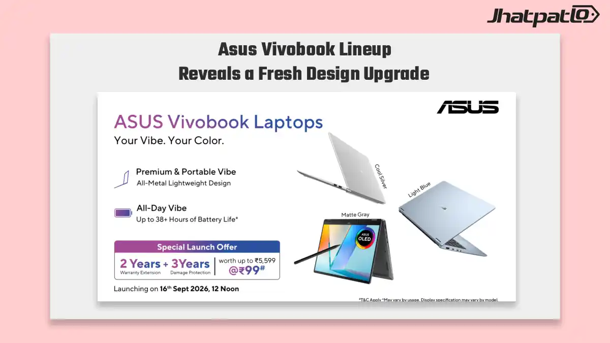  Asus Vivobook lineup gets a fresh look with 38 hour battery claim