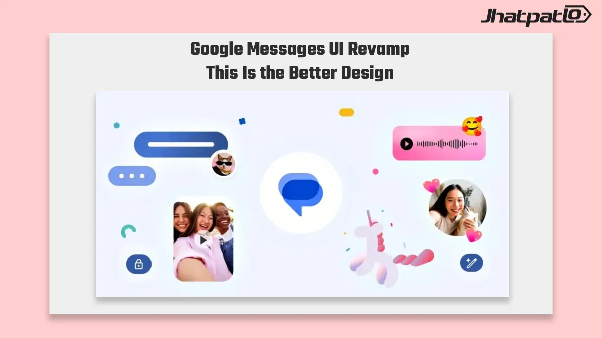 Google Messages UI revamp makes one-handed use easier