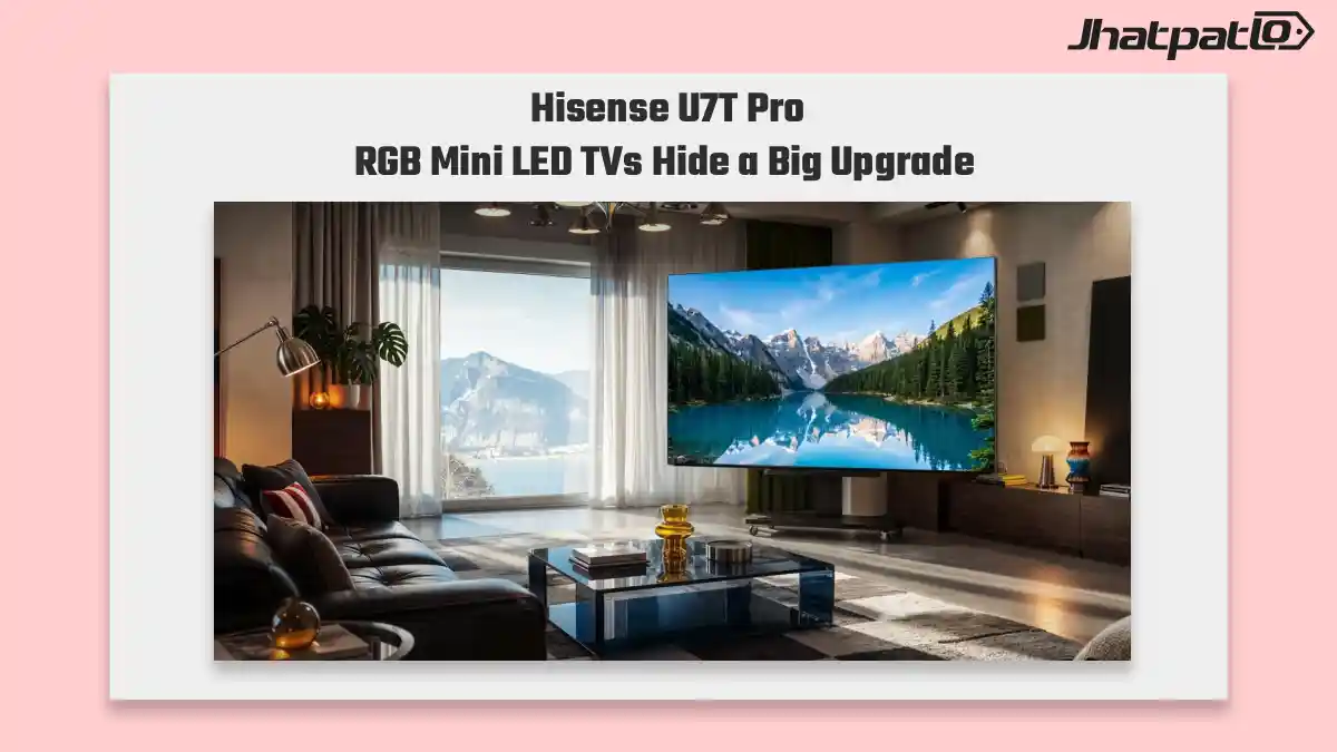 Hisense U7T Pro RGB Mini LED TVs launch with 180Hz 4K gaming