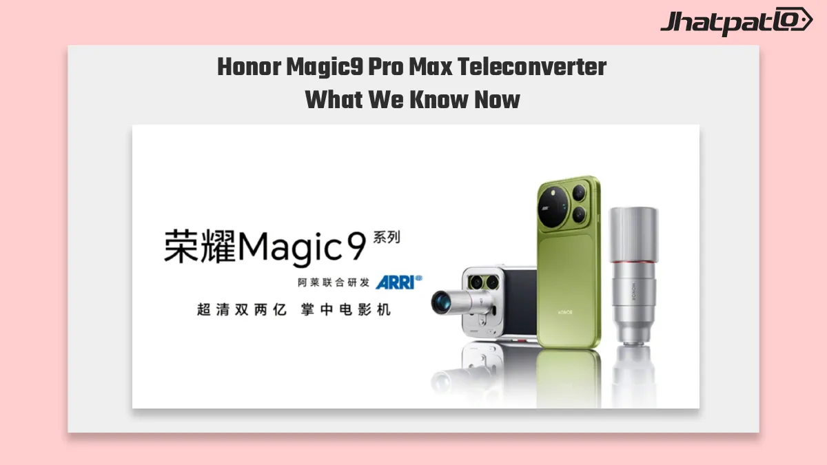  Honor Magic9 Pro Max teleconverter teases cinematic mic and ARRI color