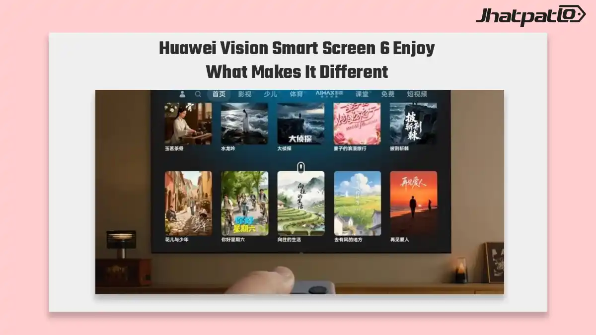 Huawei Vision Smart Screen 6 Enjoy brings a 98-inch MiniLED TV to China