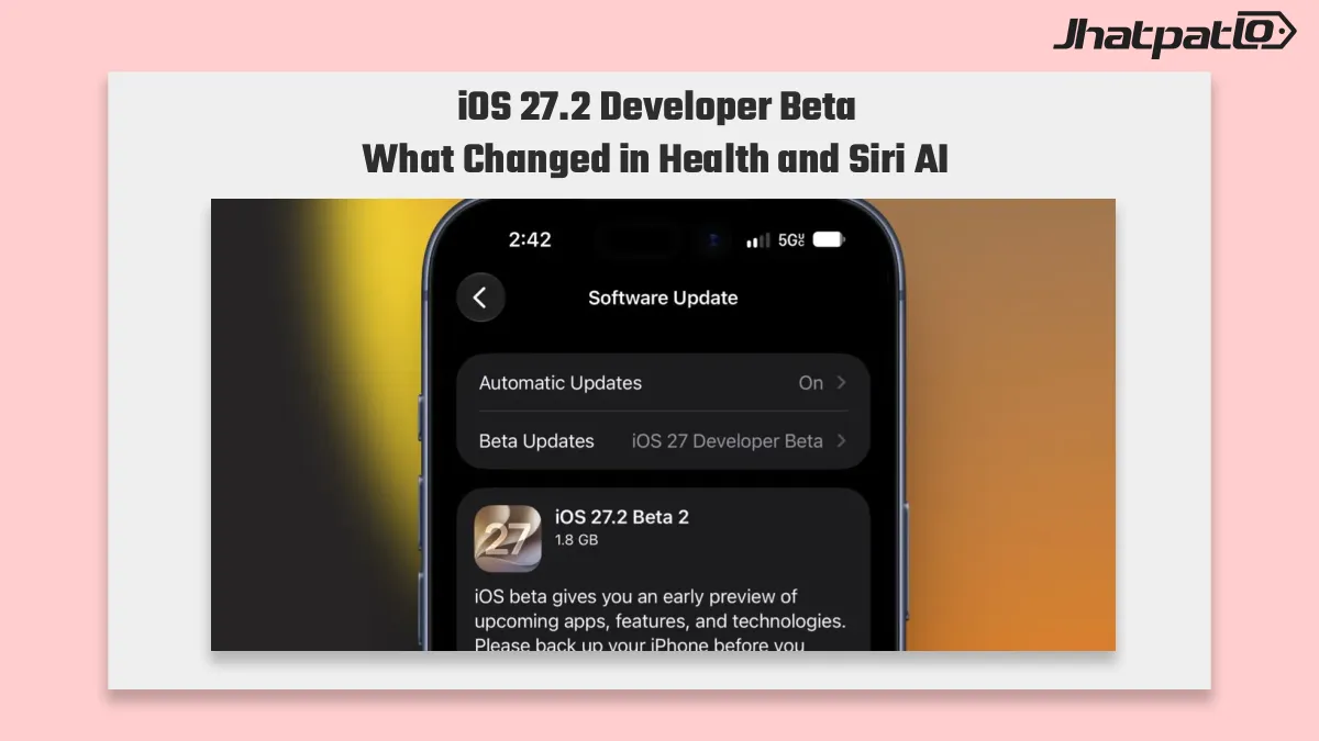  iOS 27.2 Developer Beta adds redesigned Health app and Siri AI languages