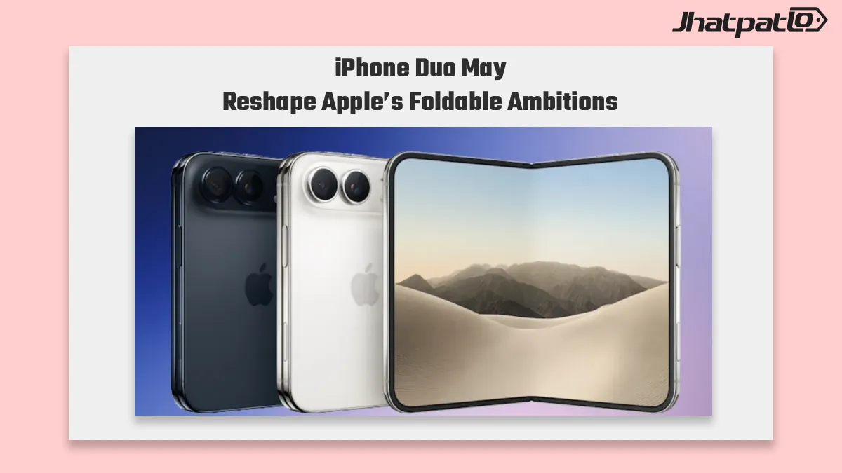  iPhone Duo foldable shipments could lift Apple to No. 2 in 2026