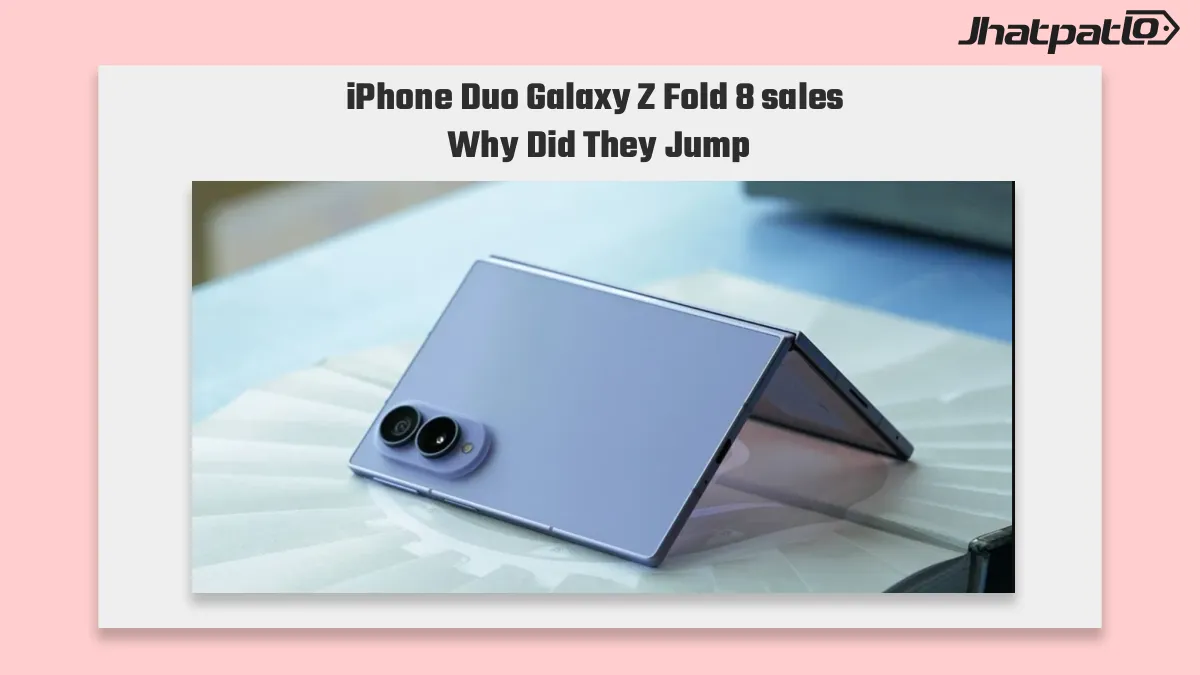  iPhone Duo Galaxy Z Fold 8 sales jump in Korea after Apple debut