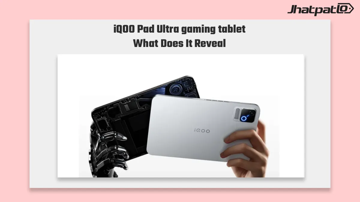  iQOO Pad Ultra gaming tablet gets official images and 8.8-inch screen