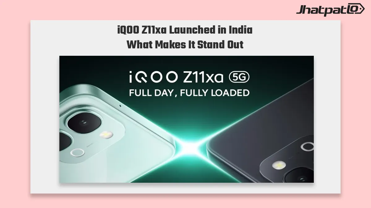 iQOO Z11xa launched in India with 7,200mAh battery and IP69+