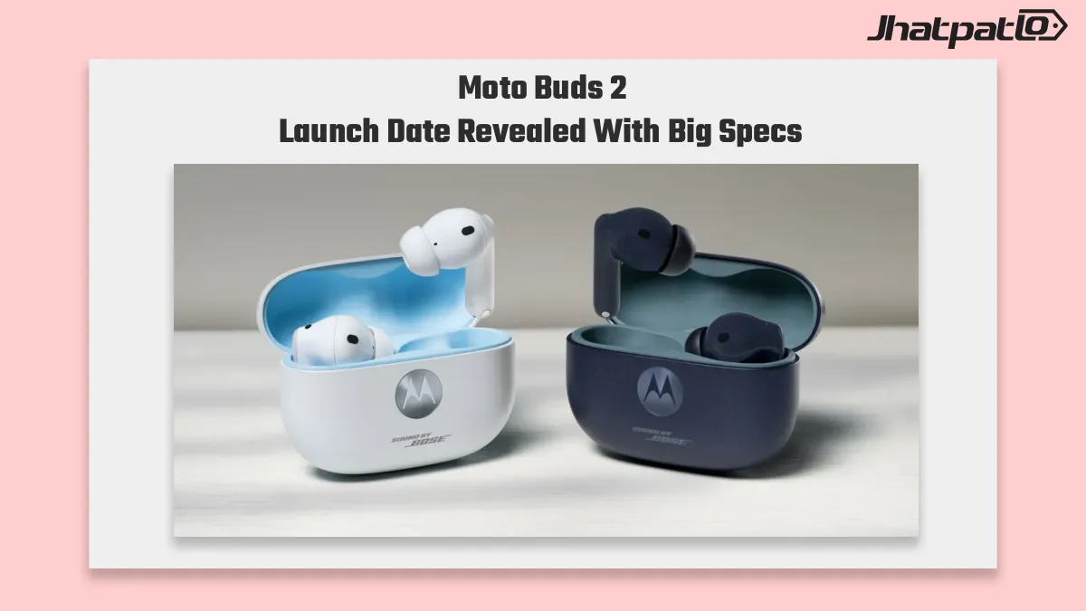  Moto Buds 2 Fusion India launch date announced with key specs teased