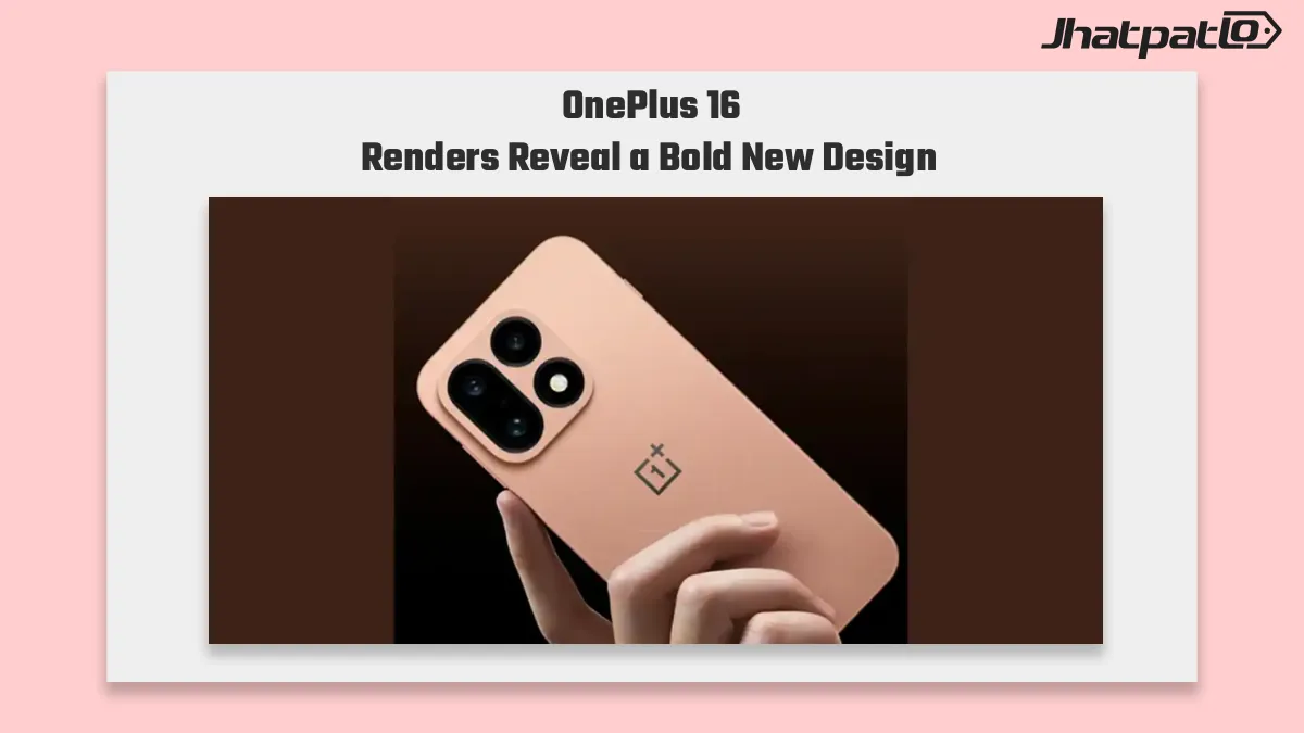 OnePlus 16 Mars Masterpiece Renders Show 1.15mm Bezels and Orange Finish