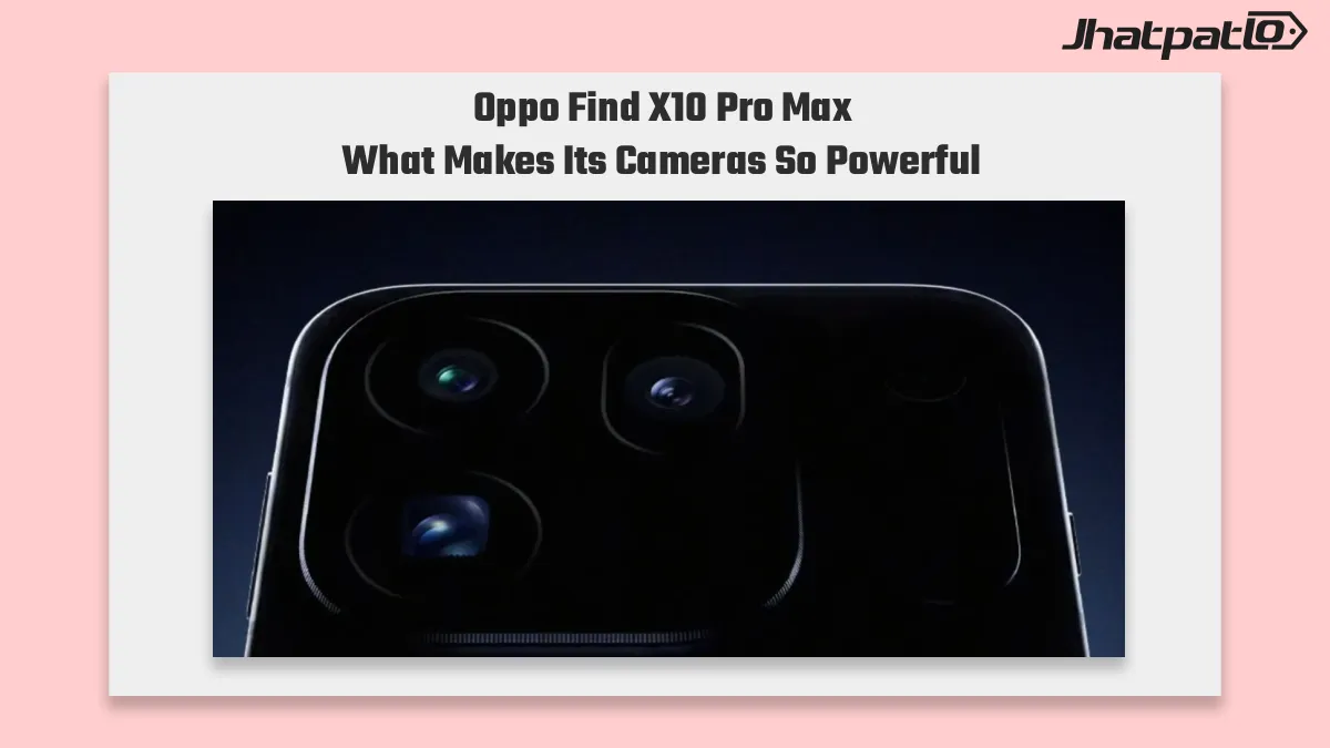  Oppo Find X10 Pro Max cameras triple 200 MP setup detailed