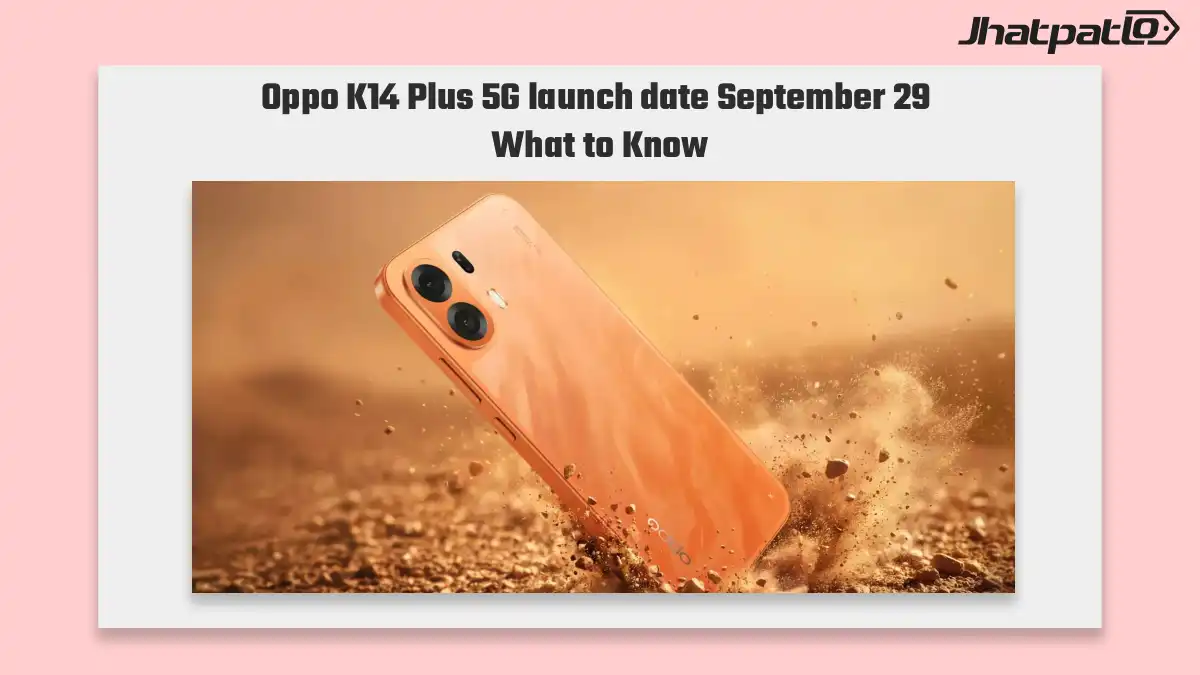  Oppo K14 Plus 5G launch date confirmed for India with 8,000mAh battery