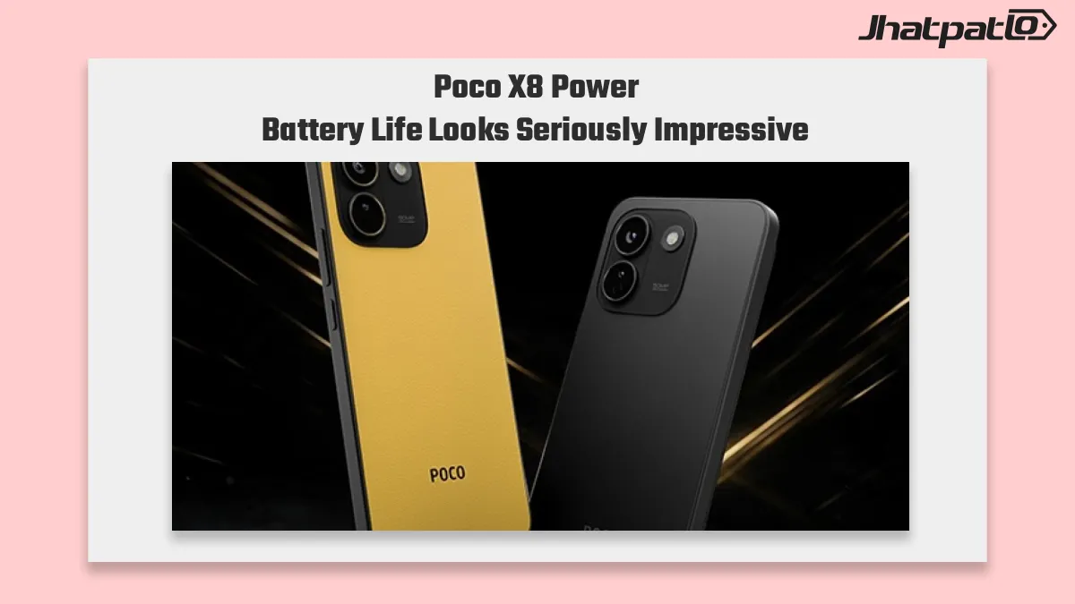 Poco X8 Power battery life 10,000mAh phone goes on sale in India