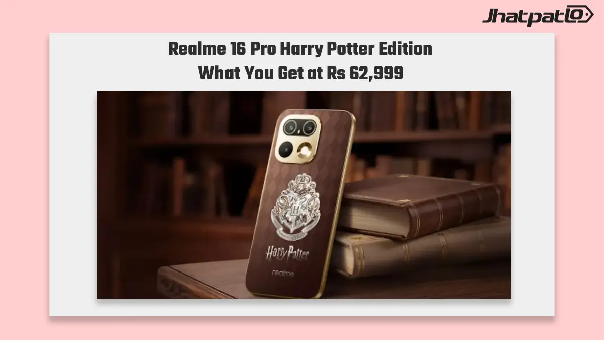  Realme 16 Pro Harry Potter Edition Launches in India at Rs 62,999