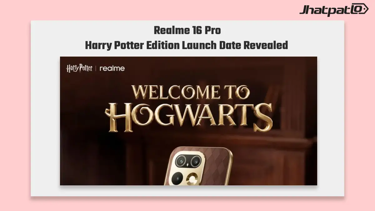  Realme 16 Pro Harry Potter Edition launches Sept. 21 in India
