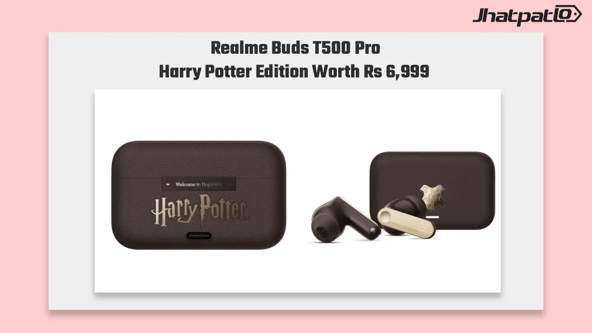  Realme Buds T500 Pro Harry Potter Edition Launches in India at Rs 6,999