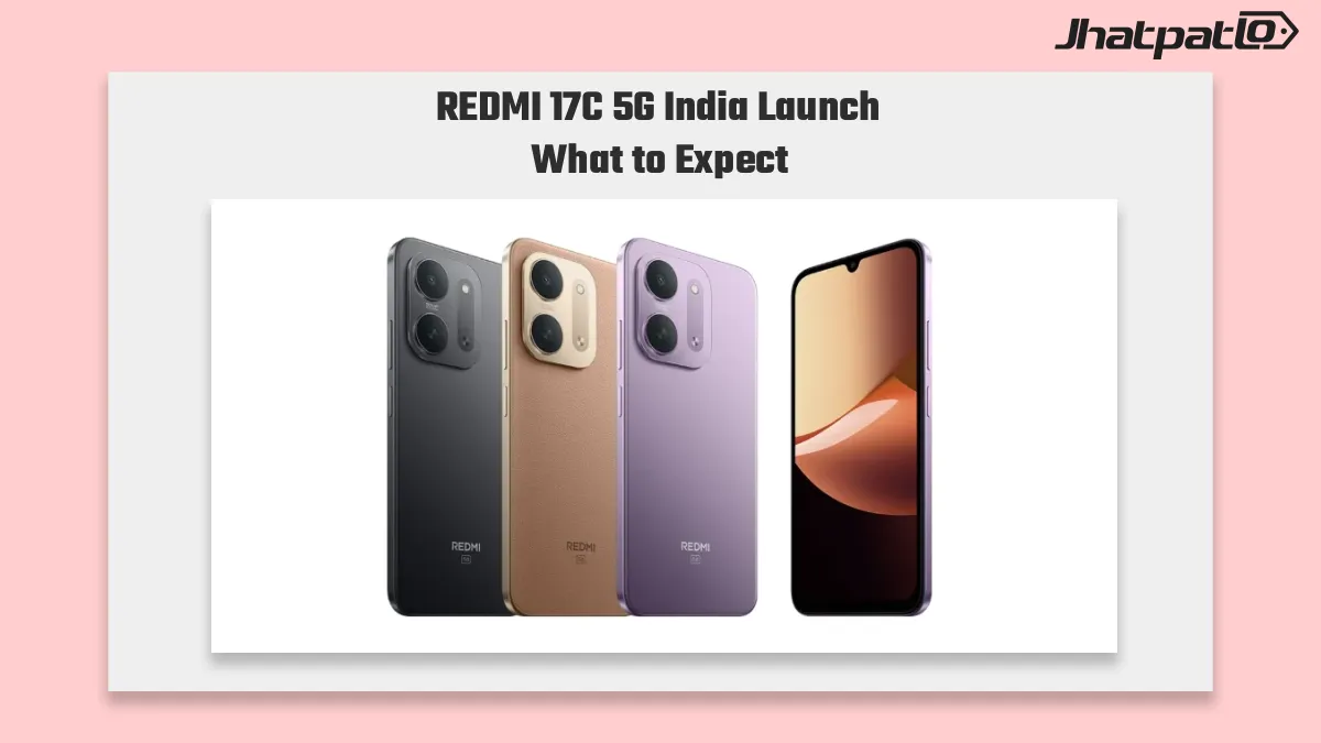  REDMI 17C 5G India launch confirmed for October 1 with Dimensity 6300