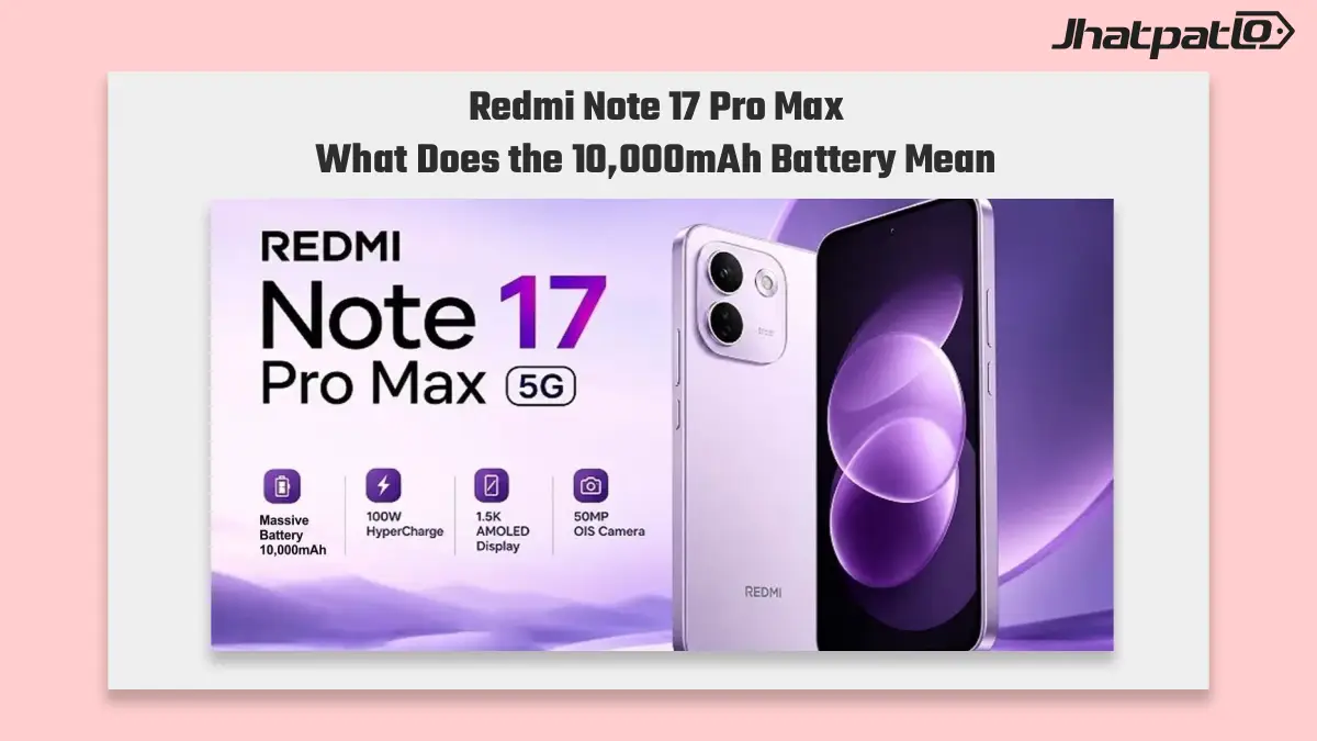 Redmi Note 17 Pro Max Teased With 10,000mAh Battery for India