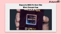 Dimensity 9600 Pro chipset debuts on TSMC 2nm with ARM C2 cores