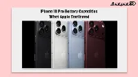 iPhone 18 Pro battery capacities confirmed at 4,056mAh and 5,391mAh