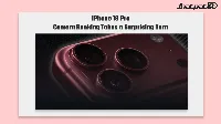 iPhone 18 Pro camera ranking falls to second on DXOMARK