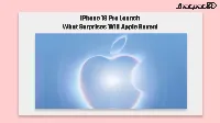 iPhone 18 Pro launch event live: Apple’s Sept. 9 foldable debut