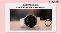 One UI 9 Watch beta lands on Galaxy Watch7 and Watch Ultra