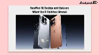 OnePlus 16 design and colours confirmed with 3 finishes