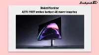 Redmi Monitor A27U 2027 brings 4K 120Hz and USB-C for less