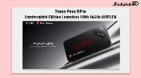 Tecno Pova 8 Pro Lamborghini edition launches with 144Hz AMOLED