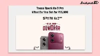 Tecno Spark Go 3 Pro price starts at ₹15,999 in India