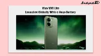 Vivo V80 Lite 5G Battery and Dimensity 7300e Launch Globally