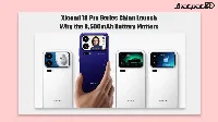 Xiaomi 18 Pro Series China Launch On September 23 With 200MP Sensors And 8,500mAh Battery