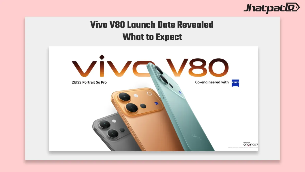  Vivo V80 launch date in India set for October 6 with 7,200mAh battery