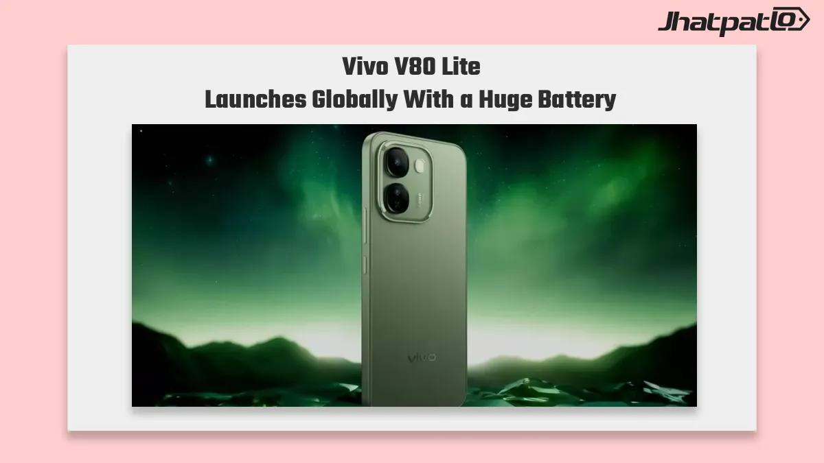  Vivo V80 Lite 5G Battery and Dimensity 7300e Launch Globally